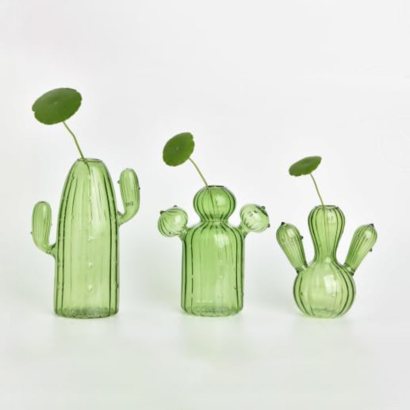 Propagation Station Vase - Colourful Glass Vase, Desktop Decorative Item,