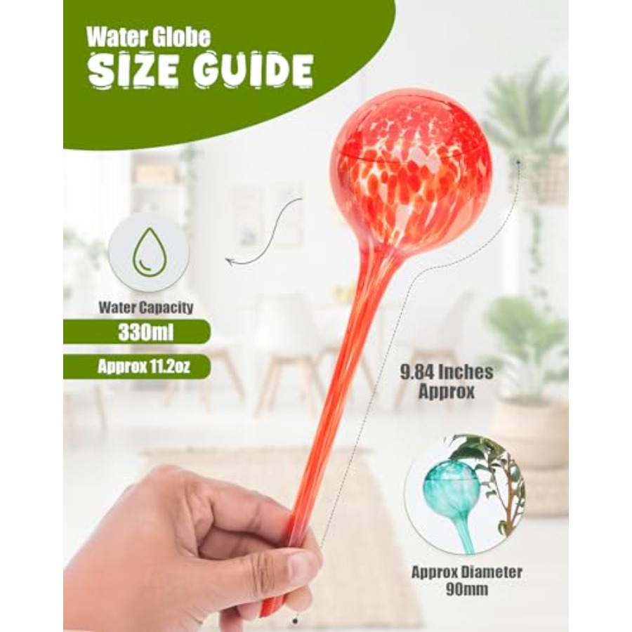 Iridescent Self Watering Globe - Self Watering Insert 评论和价格
