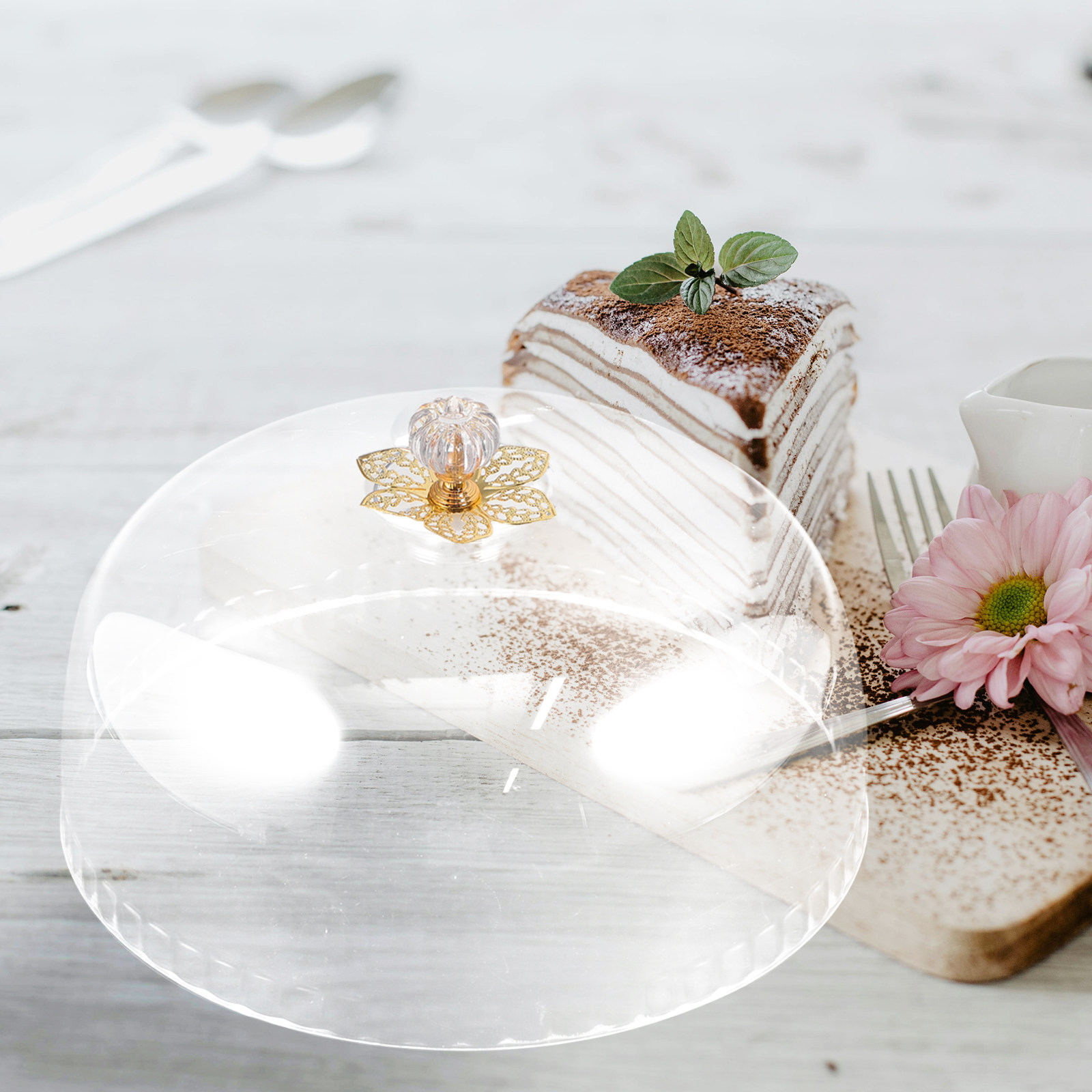 Clear Transparent Cake Dome Ac - Plastic Dome Clear 评论和价格