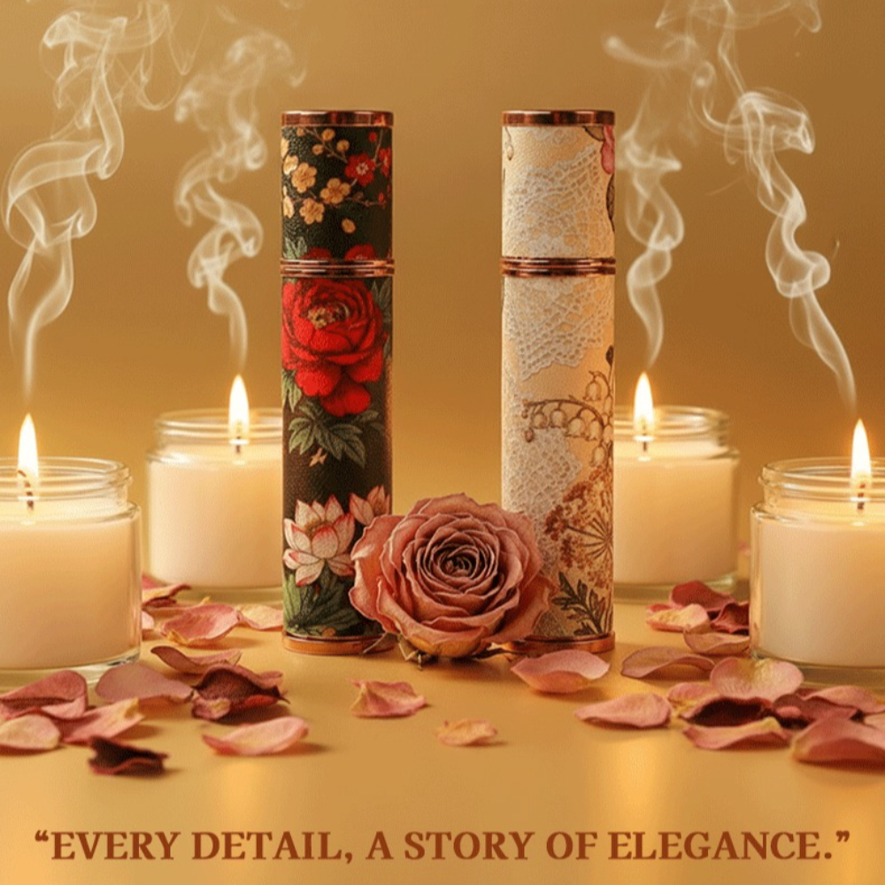 10ML Vintage Floral Leather Pe - Misting Bottle Fine 评论和价格