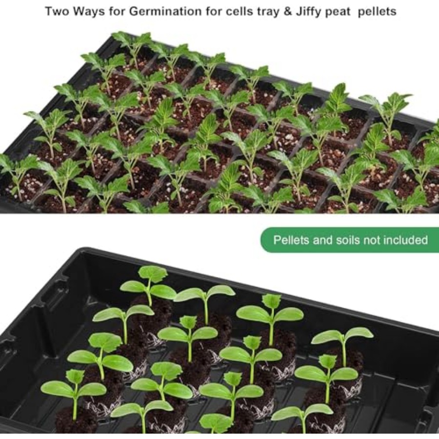 Seedling Trays Seed Starter Tr - Humidity Dome Kit 评论和价格