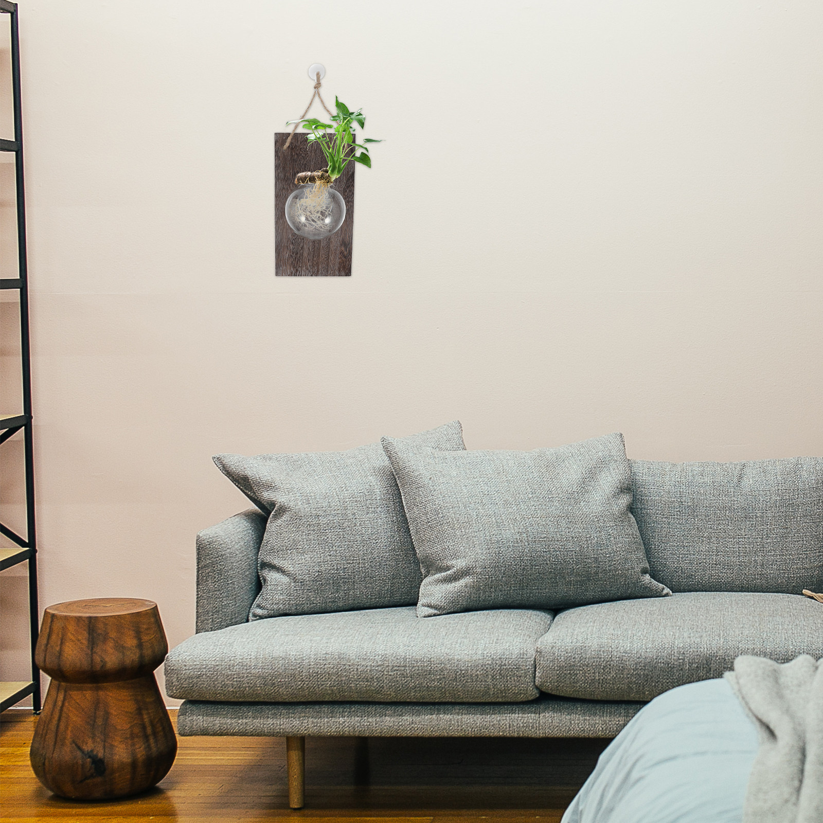 Wall Mounted Glass Vase Hangin - Propagation Station Vase 评论和价格