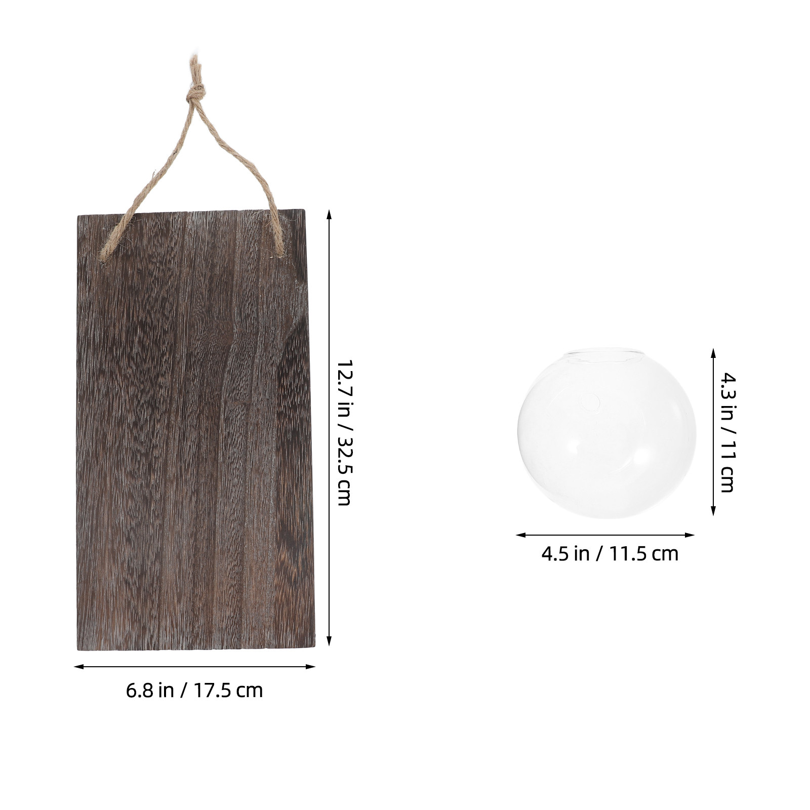 Wall Mounted Glass Vase Hangin - Propagation Station Vase 评论和价格