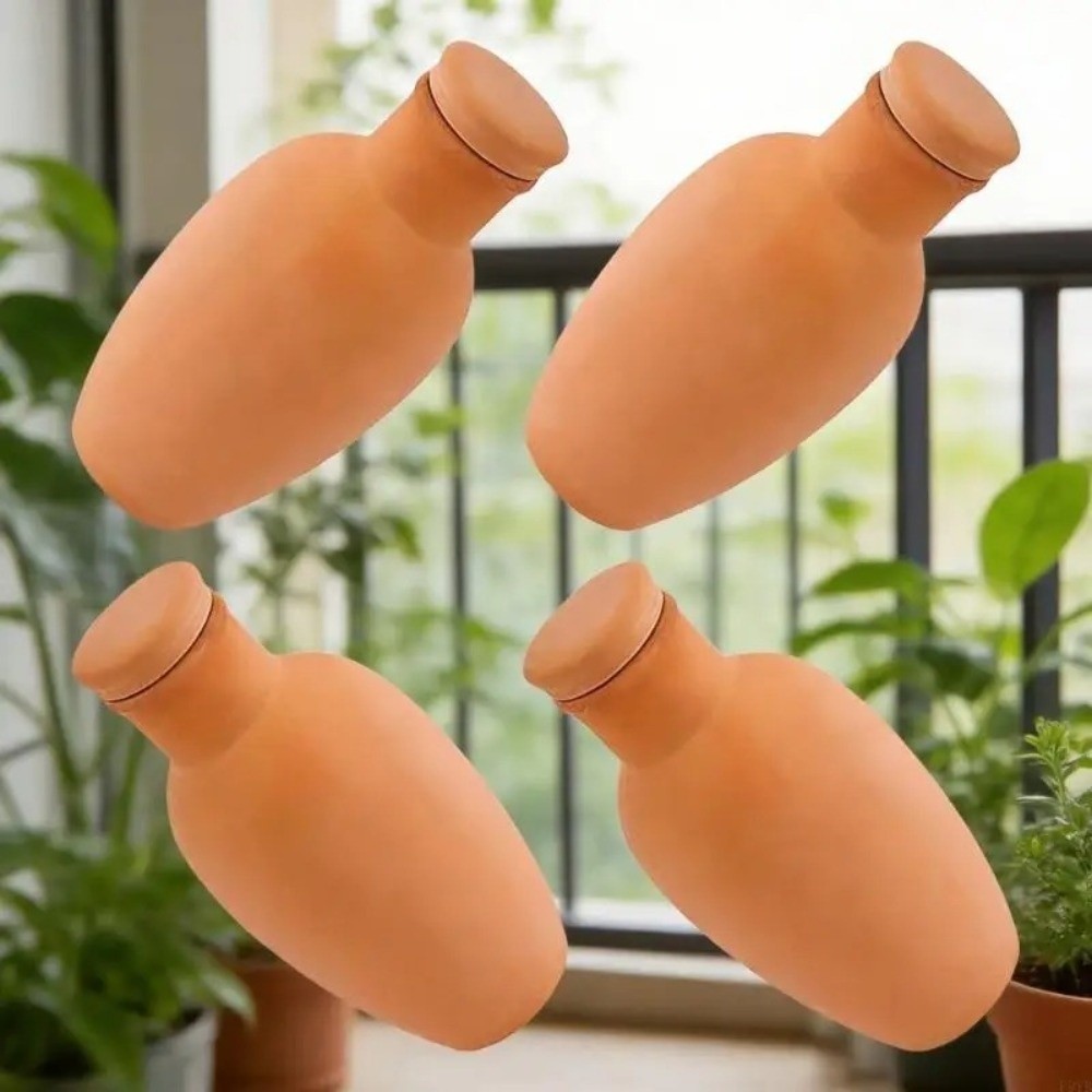 4Pcs Terracotta Material Autom - Self Watering Insert 评论和价格