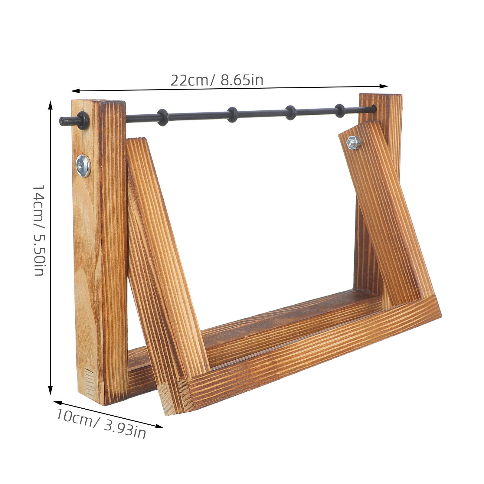 Hydroponic Vase Stand Wooden P - Propagation Station Vase 评论和价格
