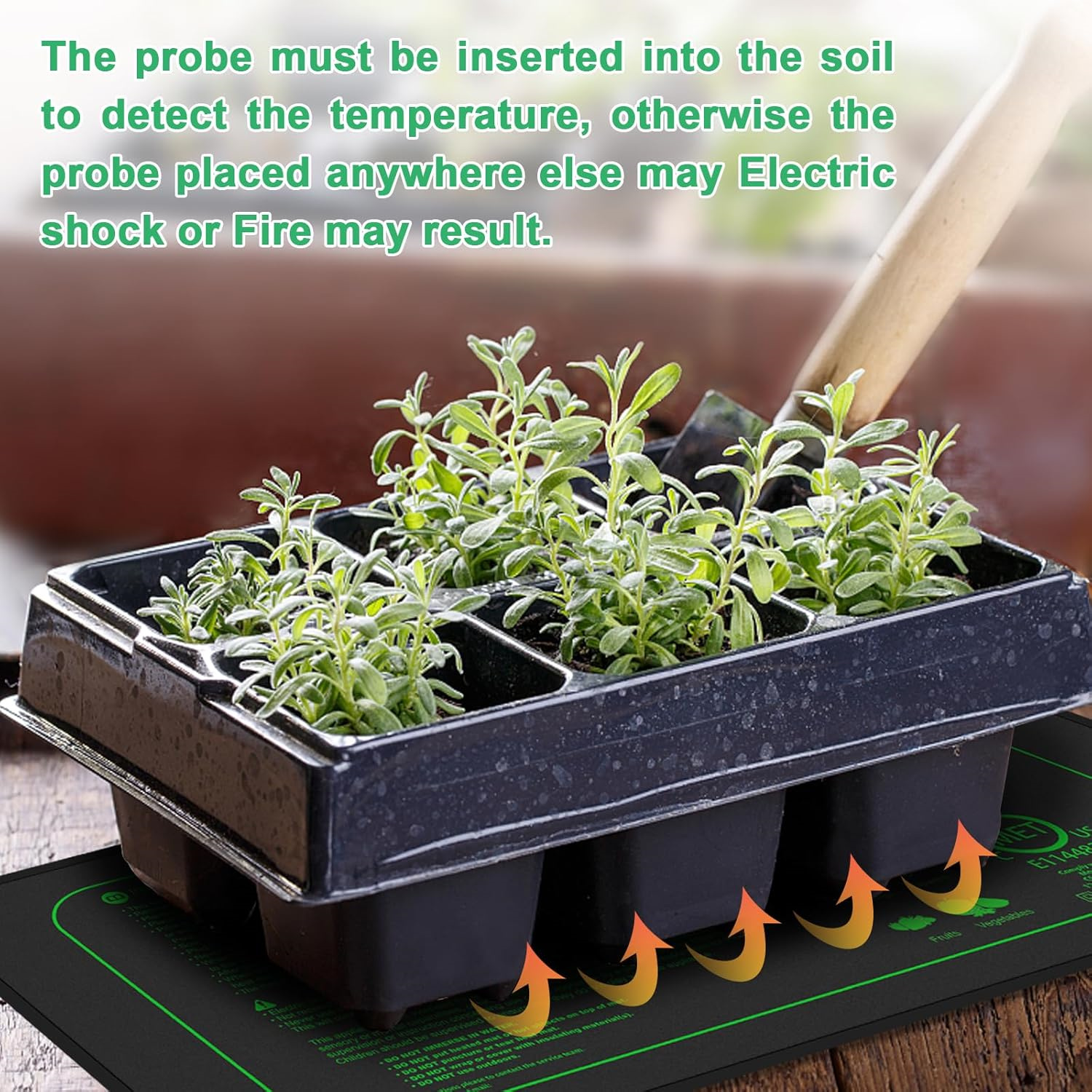 Seedling Heat Mat With Digital - Heat Mat Seedling 评论和价格