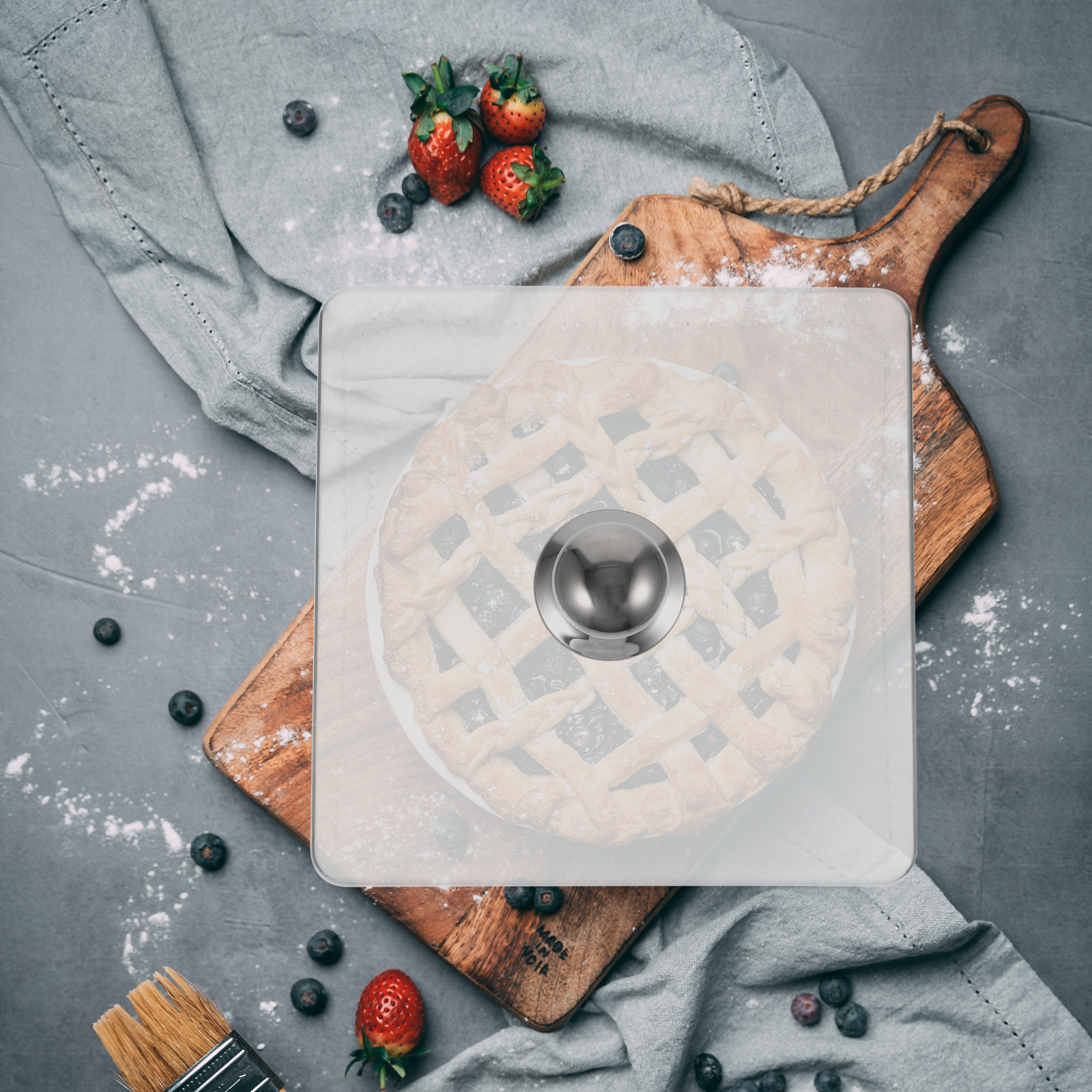 Square Glass Cake Dome Buffet  - Plastic Dome Clear 评论和价格